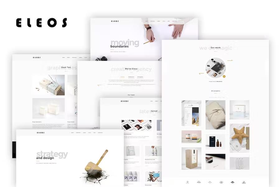 Eleos - One-Page Creative Template