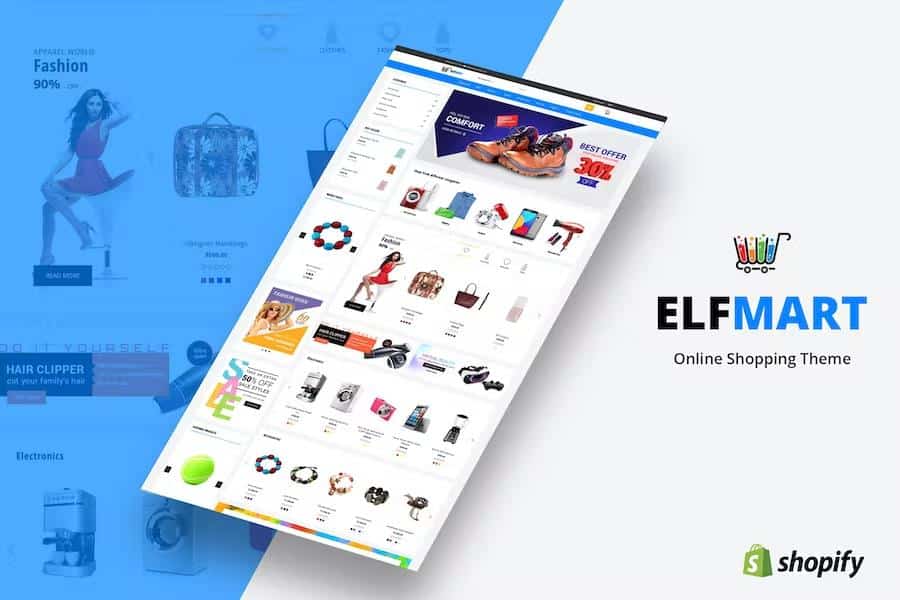 Preview image for Elfmart - All in One Shopify Theme