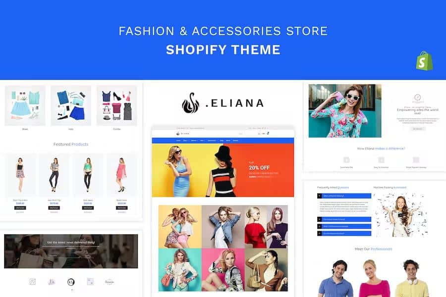 Eliana - Girly, Feminine Fashion Shopify Theme