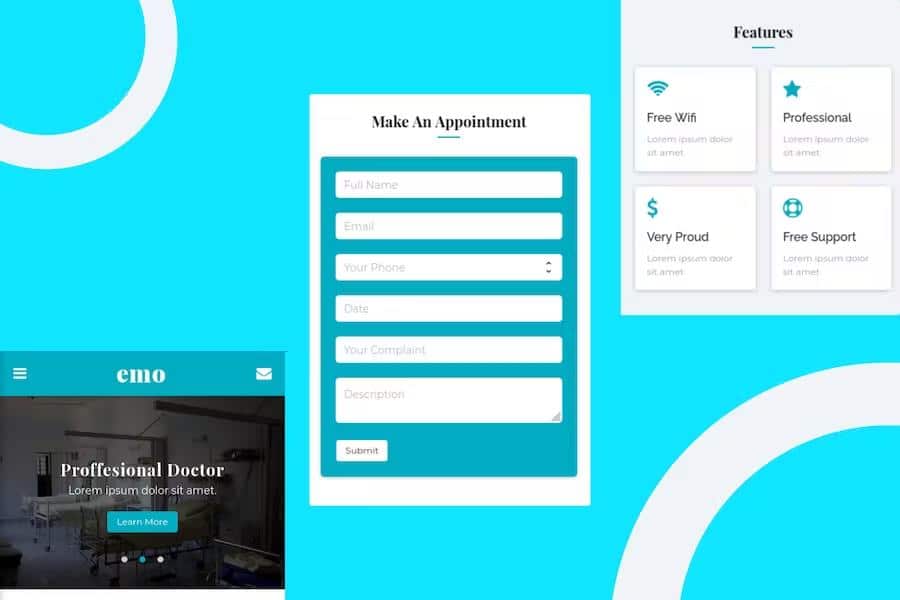 Emo - Health & Medical Mobile Template