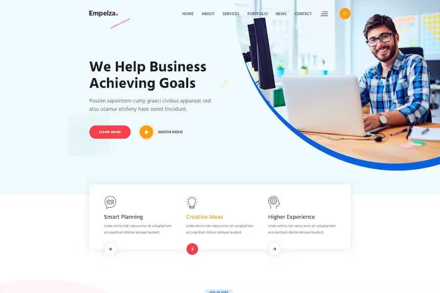 Empelza - Creative Agency & Portfolio WordPress Theme