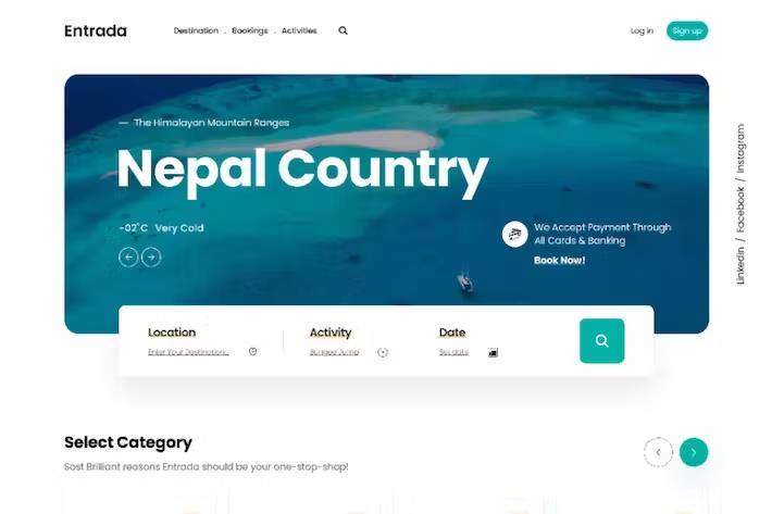 Preview image for Emprise | Travel HTML Template for Tour Agents