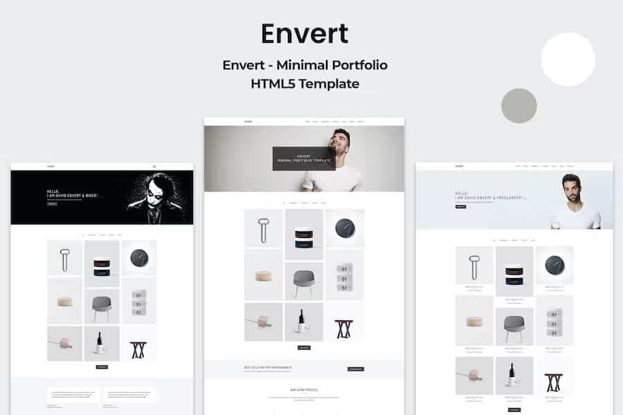 Envert - Minimal Portfolio HTML Template