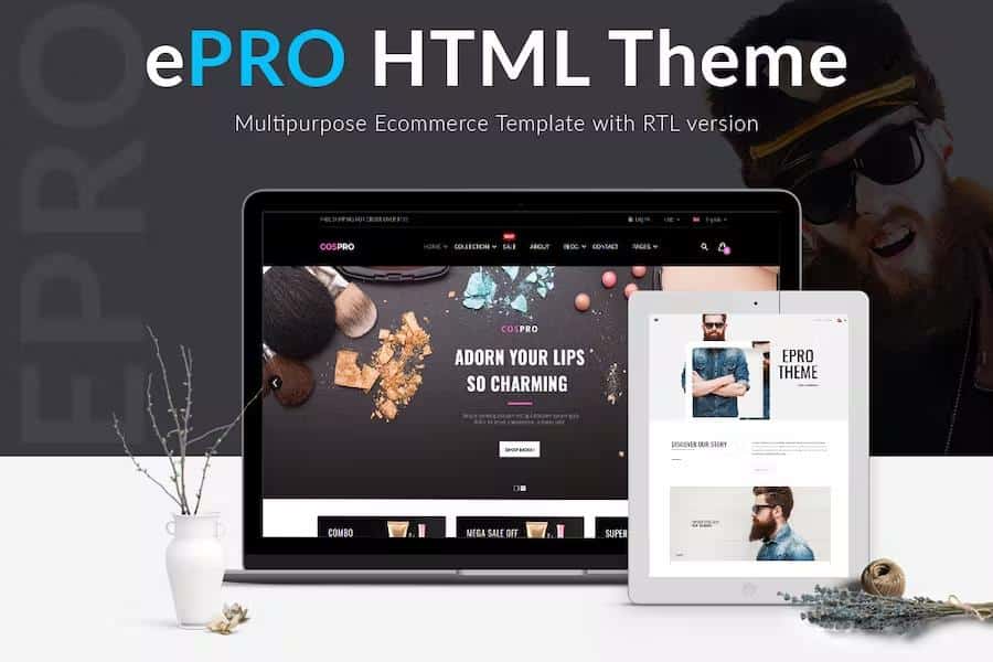 ePro - Multipurpose Ecommerce Template with RTL version