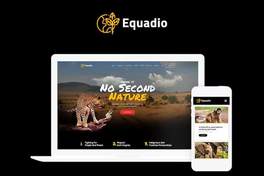 Equadio - Non-Profit and Environmental WordPress Theme