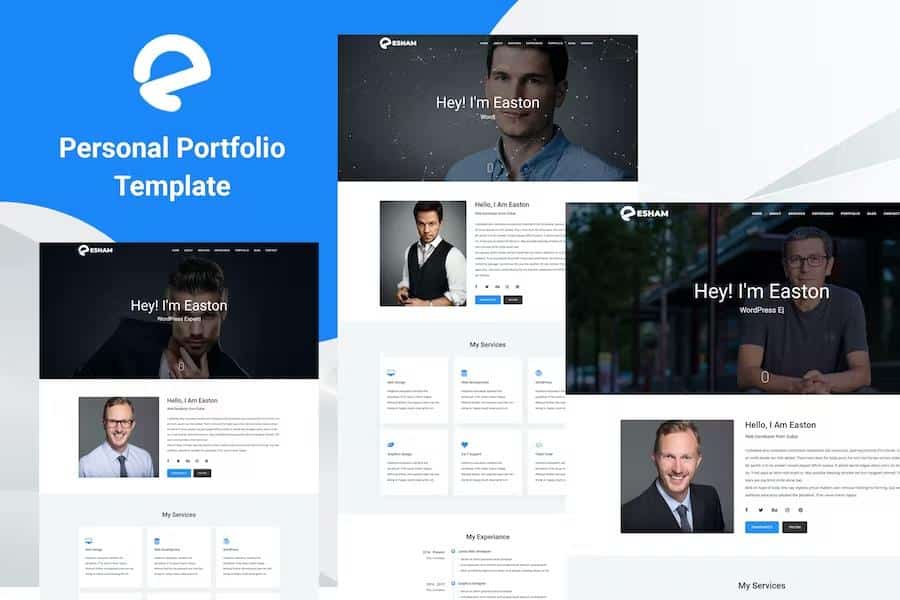 Esham - Personal Portfolio Template