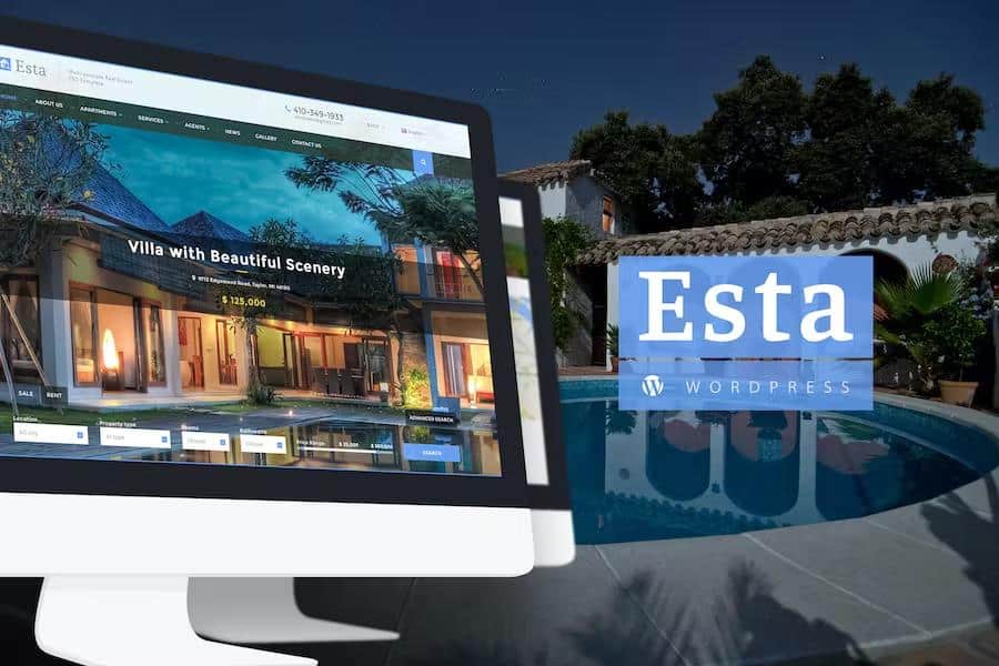 Esta - Responsive Real Estate Property Rent & Sale Company & Agent WordPress Theme