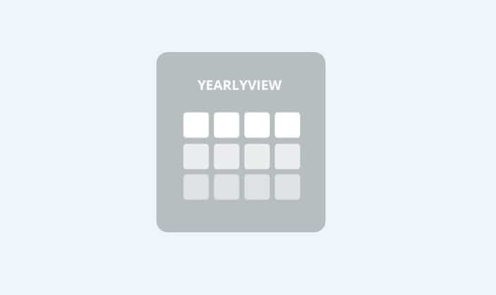 EventON Yearly View Addon