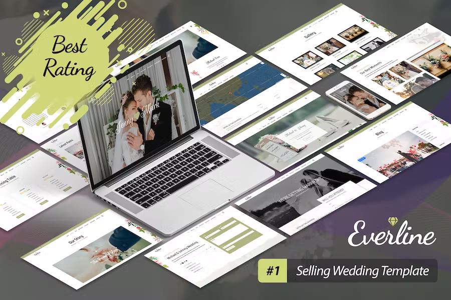 Everline - Wedding Event Joomla 4 Template