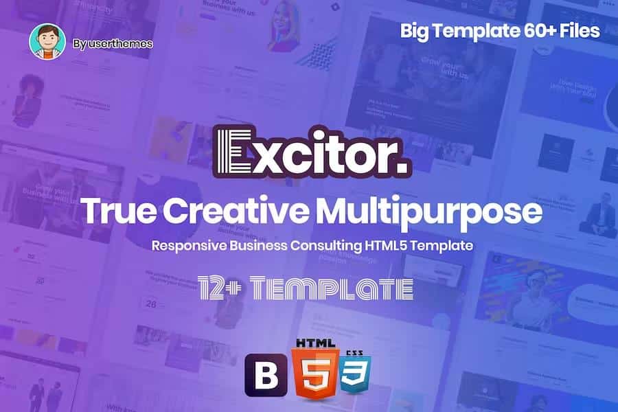 Excitor - Responsive Business Consulting HTML5 Template