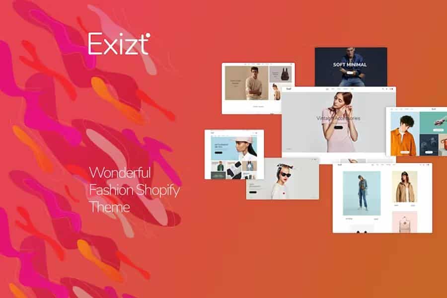 Exist - Drag & Drop  Responsive Shopify Theme