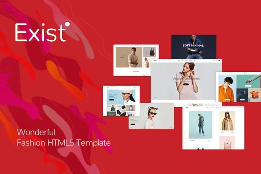 Exist - Wonderful Fashion HTML  Template