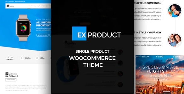 ExProduct - Single Product Theme