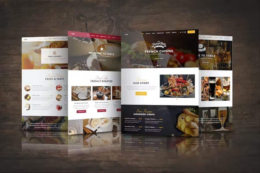 Fable - Bakery   Coffee   Pub   Restaurant Site Template