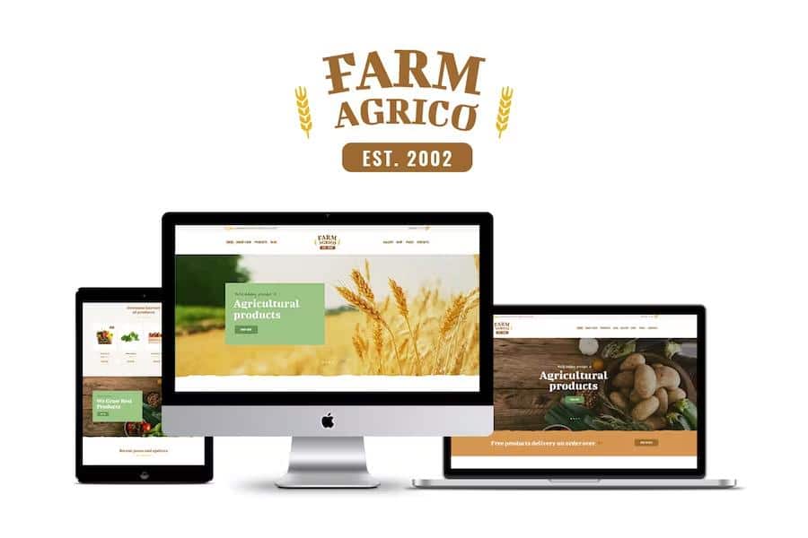 Farm Agrico - Agricultural Business & Organic Food WordPress Theme