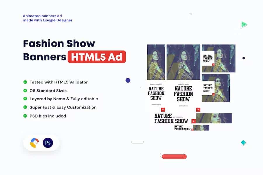 Fashion Show Banners HTML5 Ad