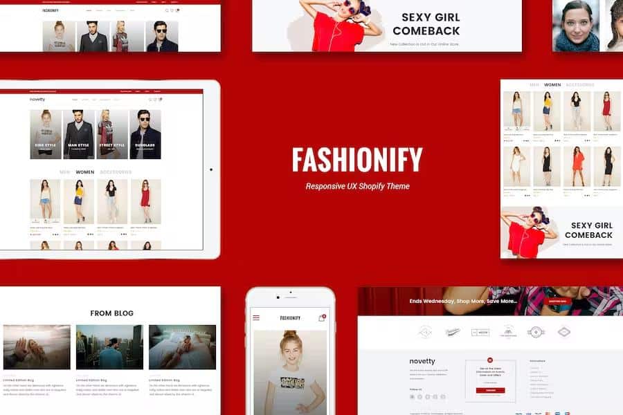 Fashionify - Responsive UX Shopify Theme