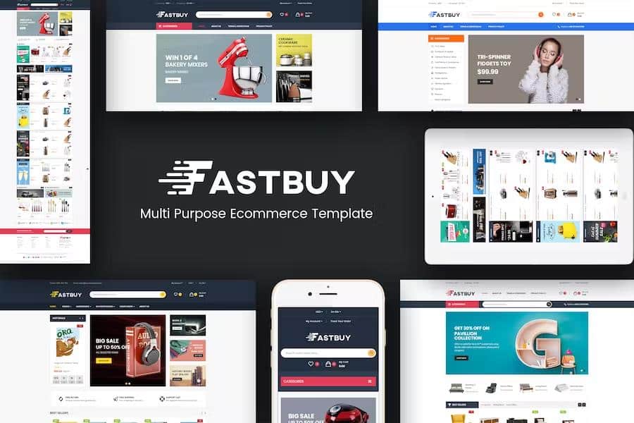 Preview image for FastBuy - Mega Shop Responsive Prestashop 1.7 Theme