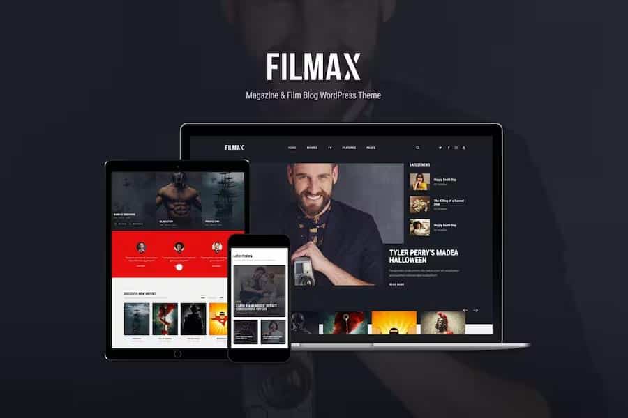 Filmax - Cinema & Movie News Magazine WordPress Theme