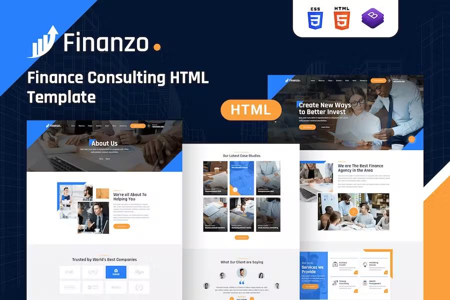 Finanzo | HTML Template
