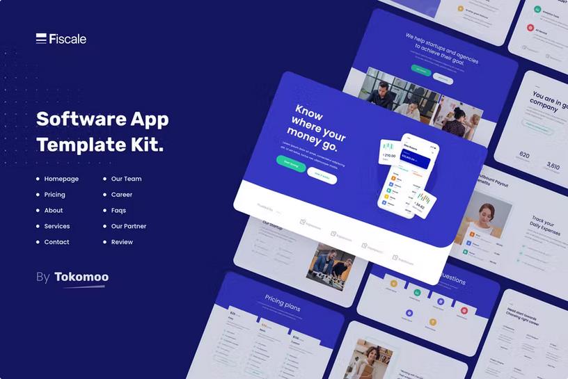 Fiscale | Business & Finance Startup Elementor Template Kit