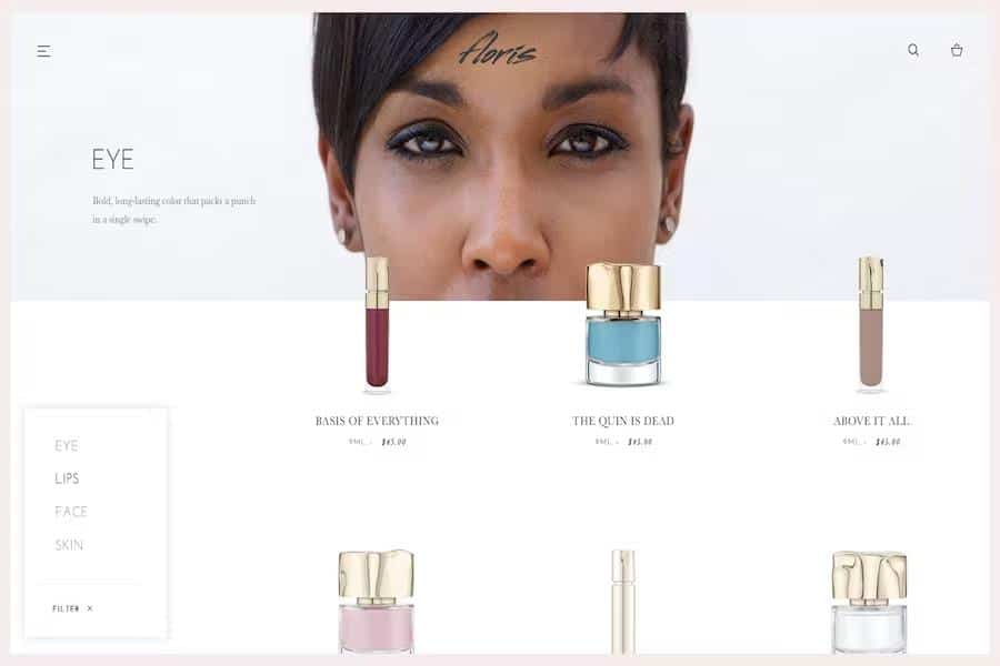 Floris - Perfume & Cosmetics Shop HTML Template