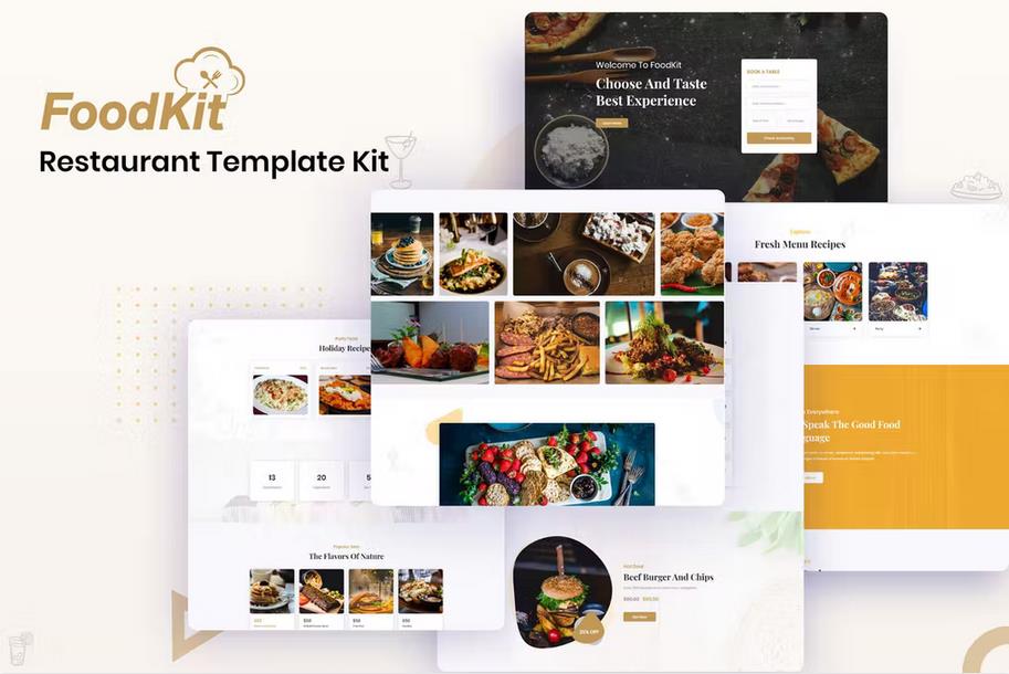 FoodKit - Restaurant Template Kit