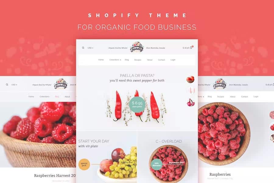 Foodly - One-Stop Food Shopify Theme