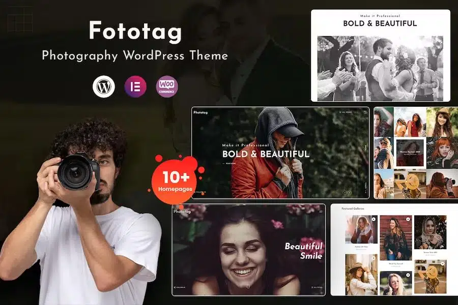 Fototag - Photography WordPress Theme