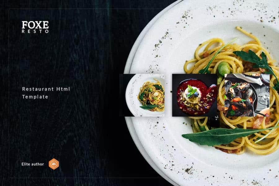 Foxeresto - Restaurant HTML Template
