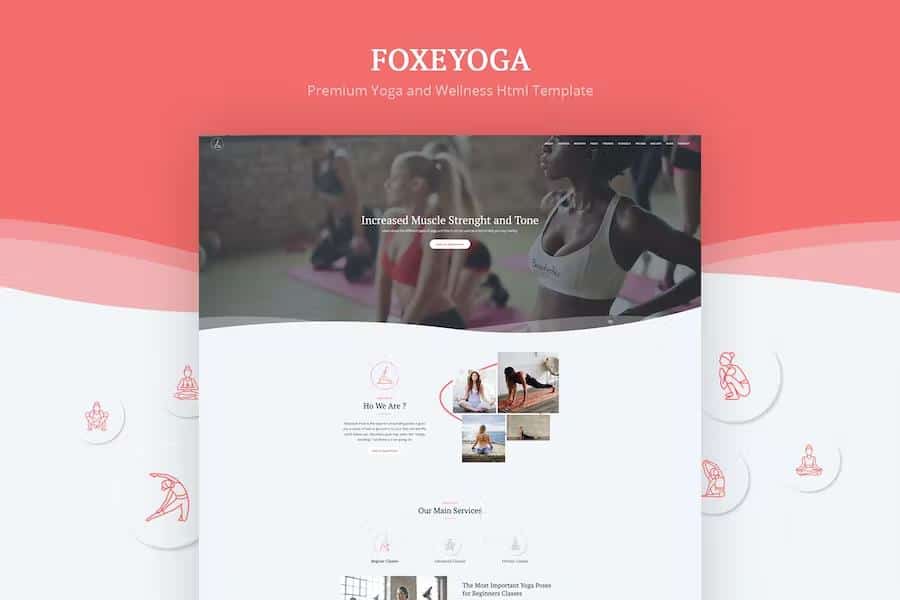 Foxeyoga - Premium Yoga and Wellness Html Template