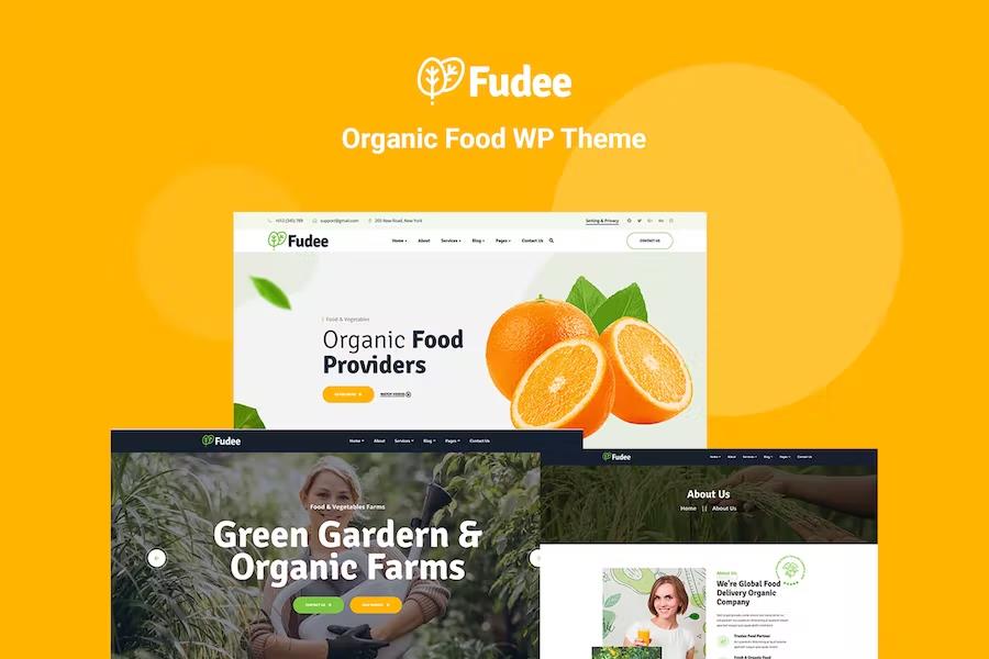 Fudee - Organic Food WordPress Theme