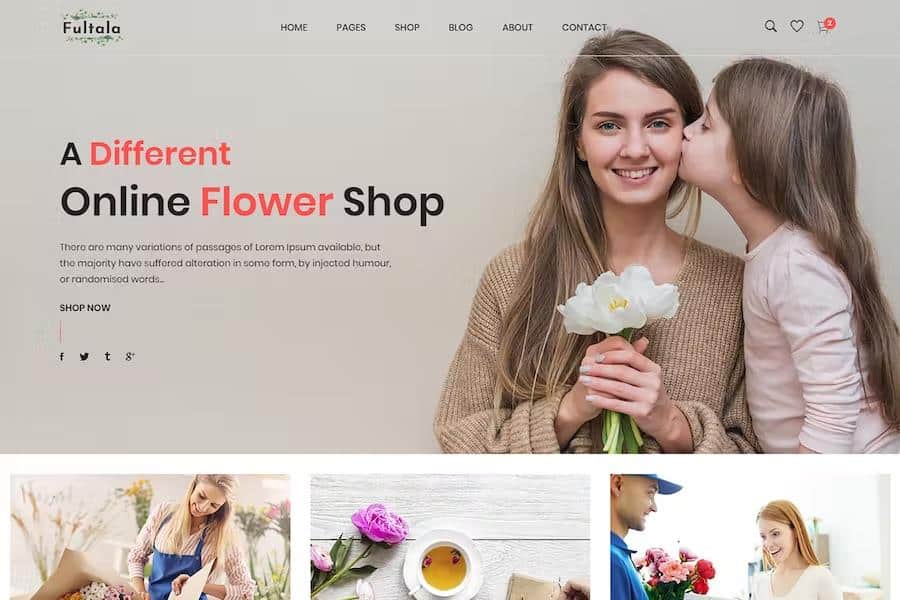 Fultala - Flower Shop HTML Template