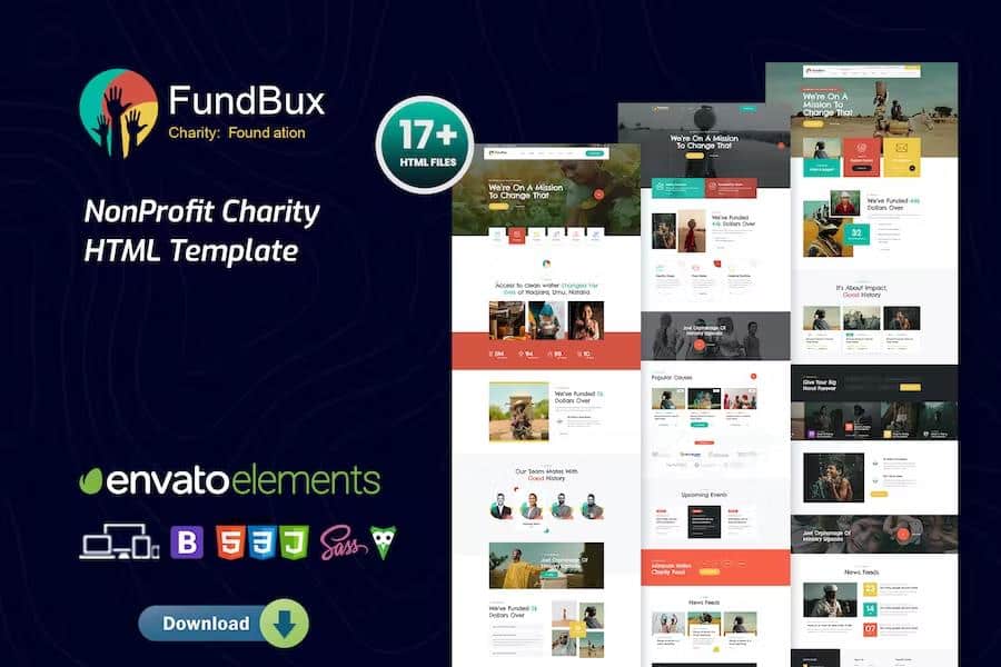 FundBux - Charity & Fundraise Template