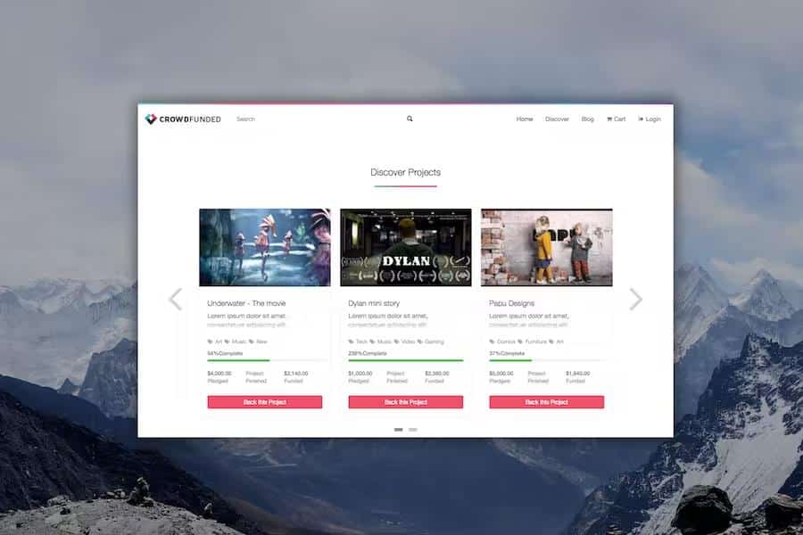 Funded - Drupal Crowdfunding Commerce Site