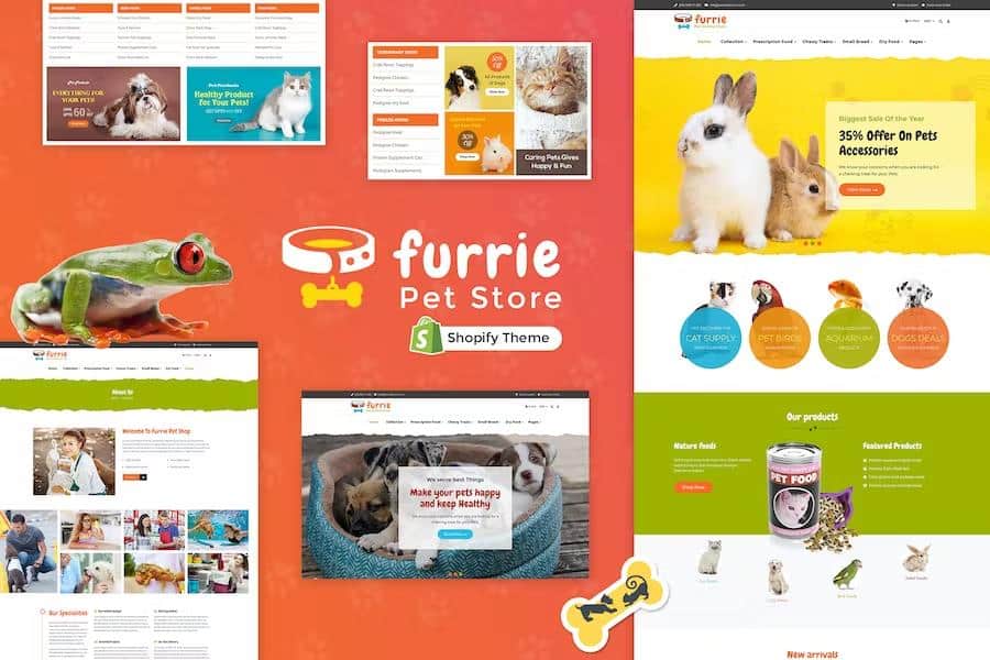 Furrie - Shopify Pet Store, Dog Care