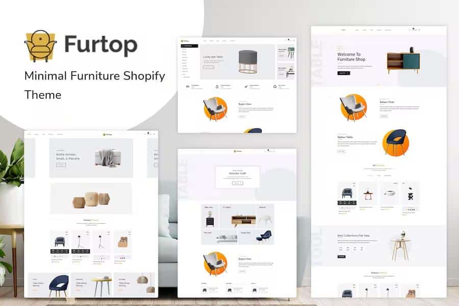 Preview image for Furtop - Minimal Furniture Shopify Theme