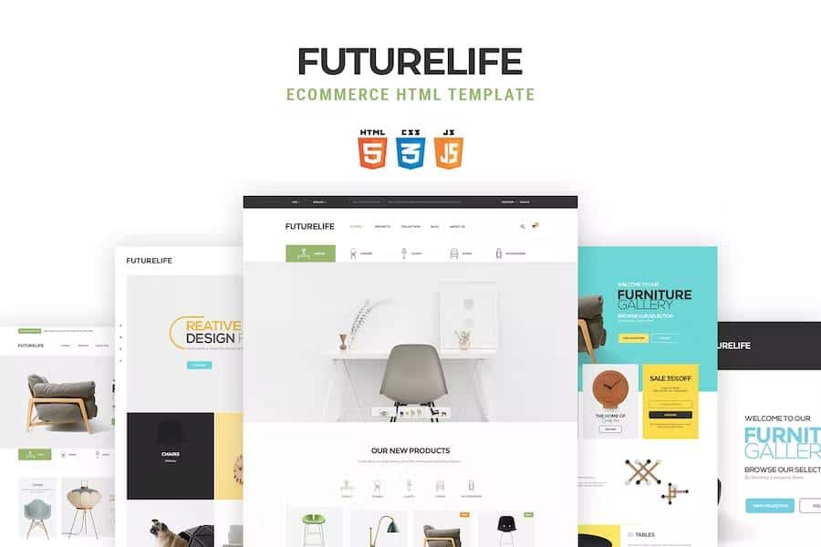Futurelife - eCommerce HTML Template