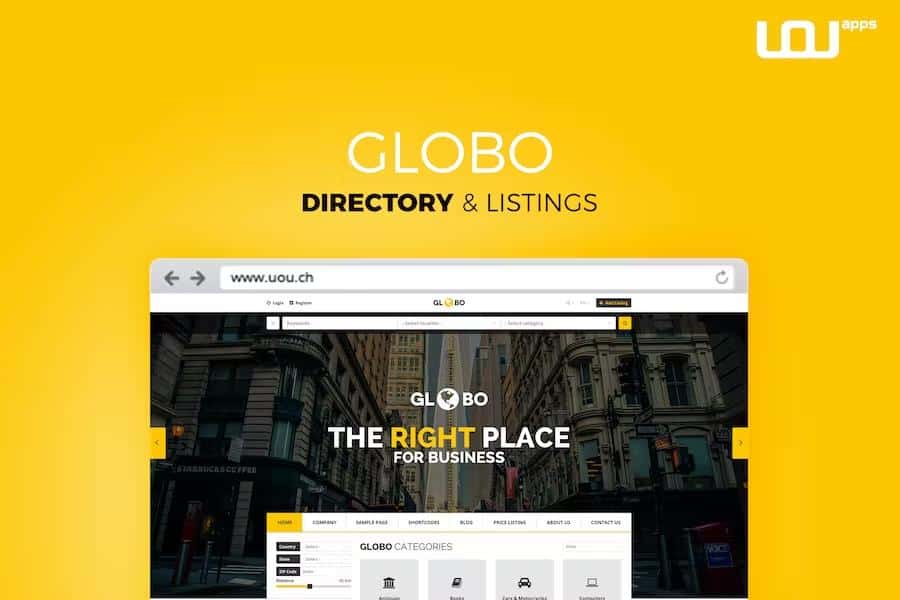 Globo - Directory & Listings HTML Template