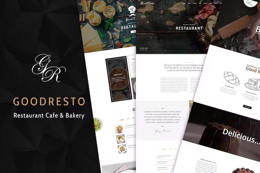 GoodResto - Restaurant WordPress Theme + Woocommerce