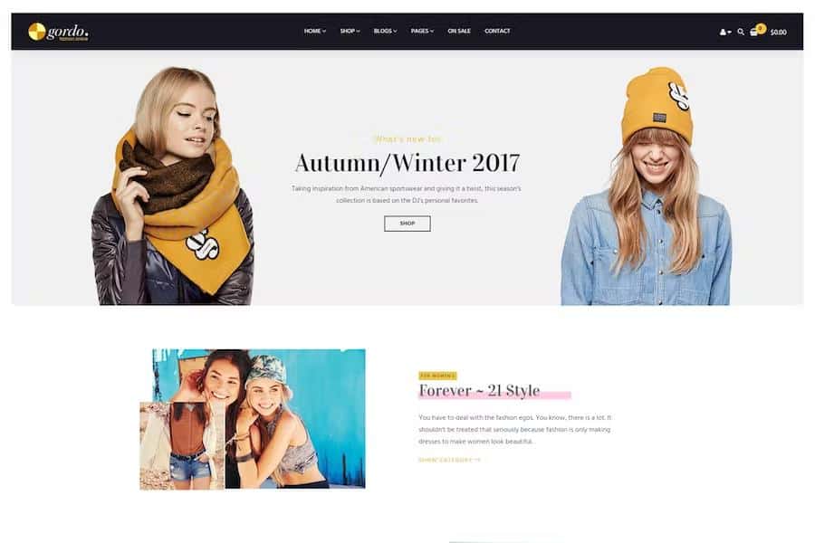 Gordo - Fashion Responsive WooCommerce WordPress Theme