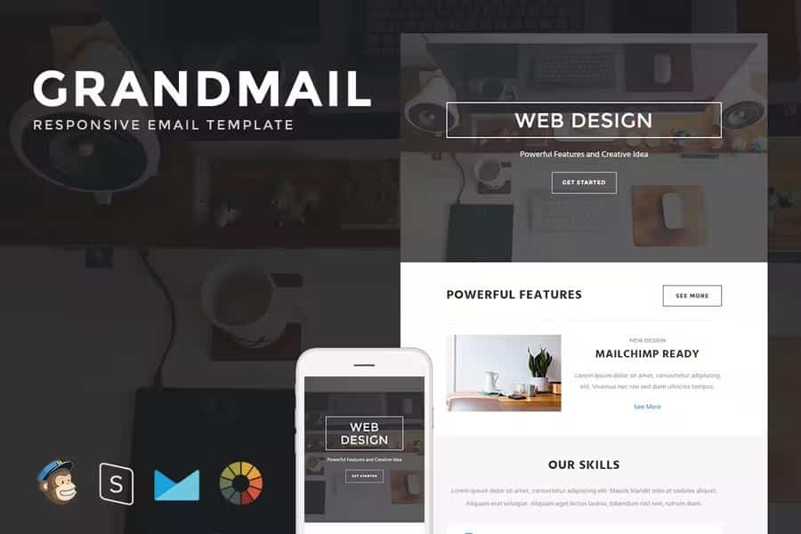 GrandMail - Responsive Email Set