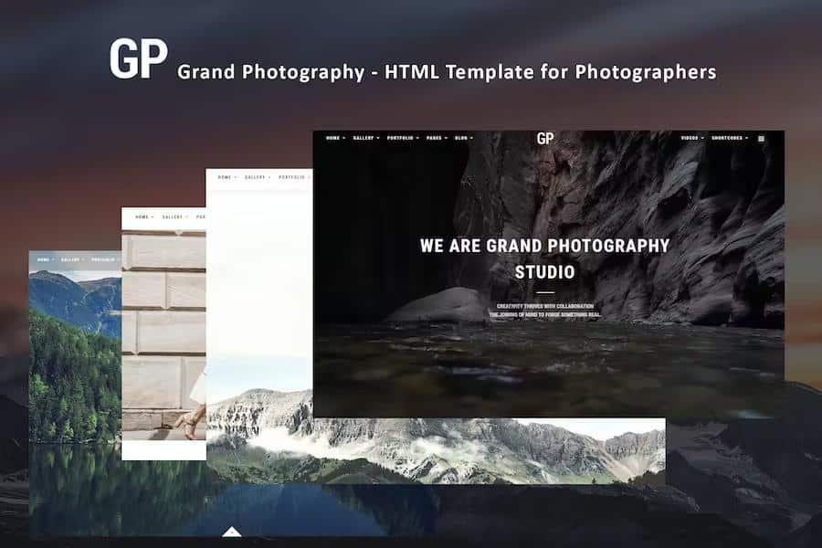 GrandP - Photography HTML Template