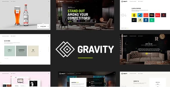 Gravity - Creative Agency & Presentation Theme