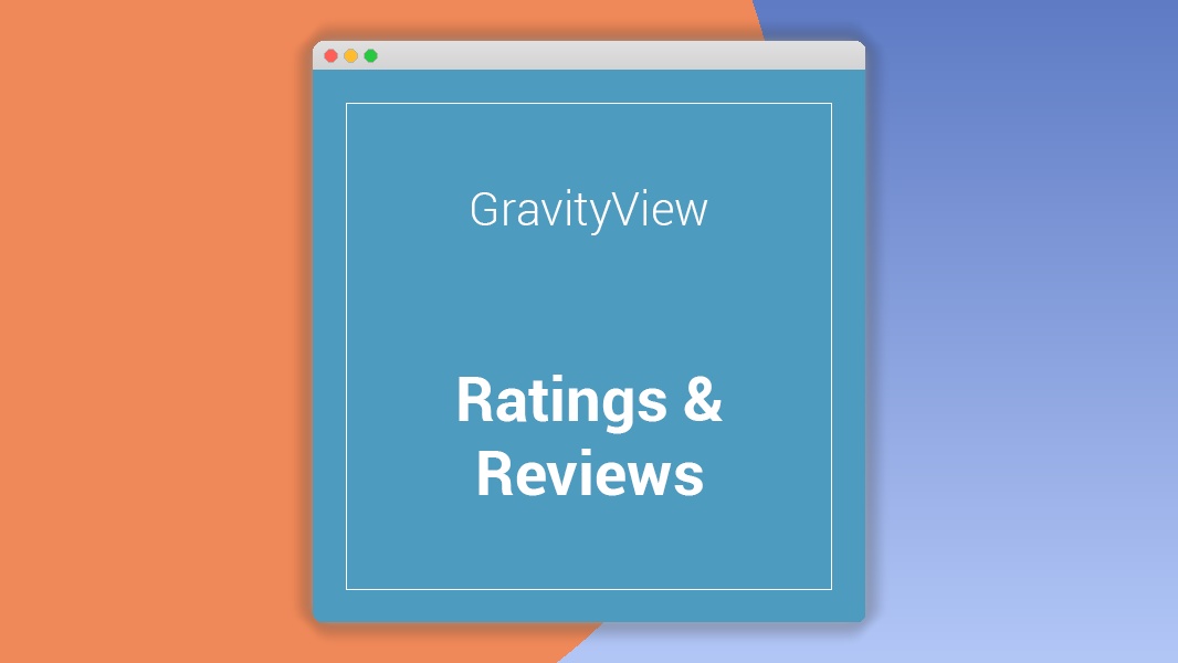 GravityView Ratings & Reviews Extension