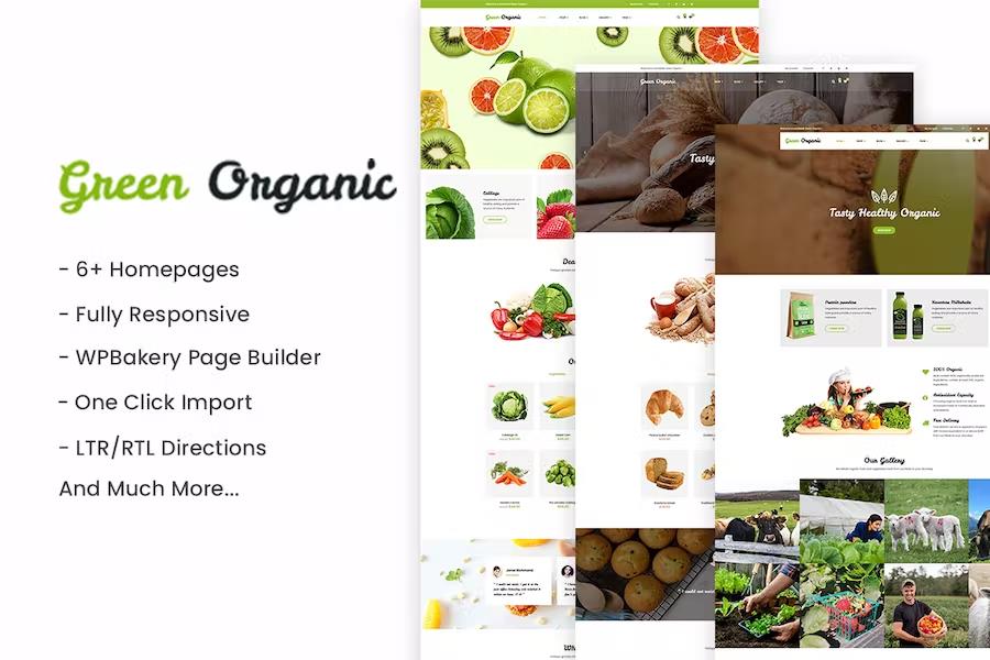 Greenorganic - WooCommerce WordPress Theme