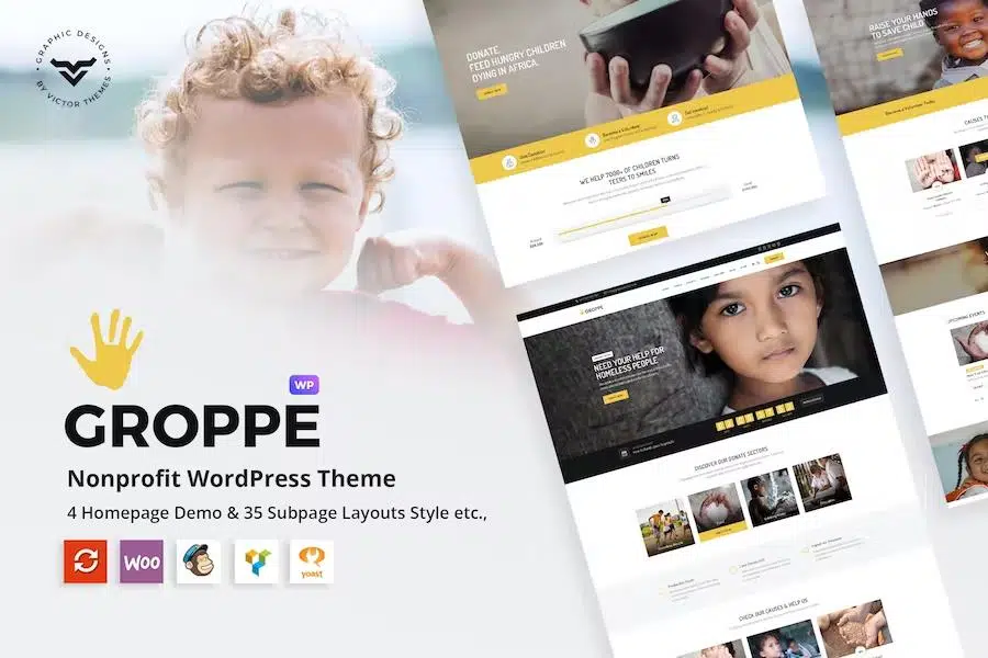 Groppe - Nonprofit WordPress Theme