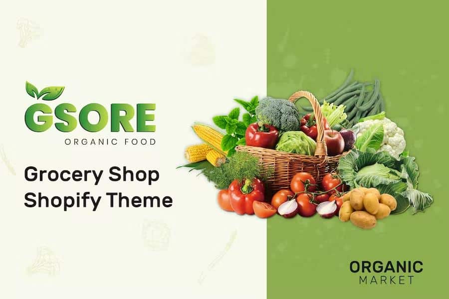 Gsore - Grocery and Organic Food Store Shop Shopify Theme