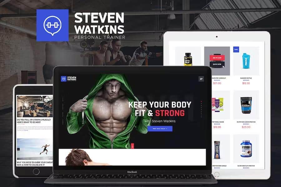 LUVFIT- Gym Trainer & Fitness HTML5 Template