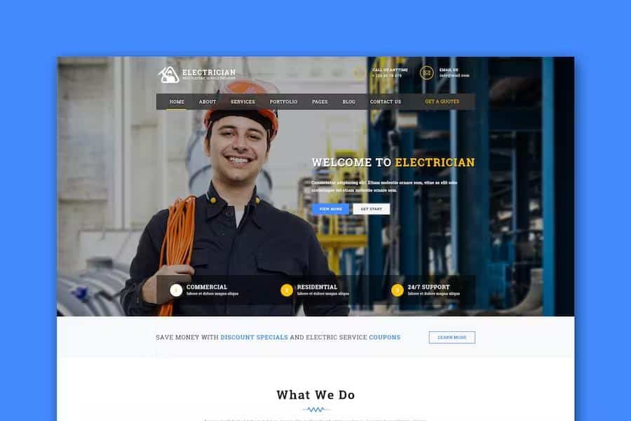 Handyman - Responsive HTML Template - Business